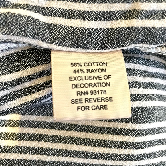 Philosophy Striped Embroidered Dress - Picture 4 of 5